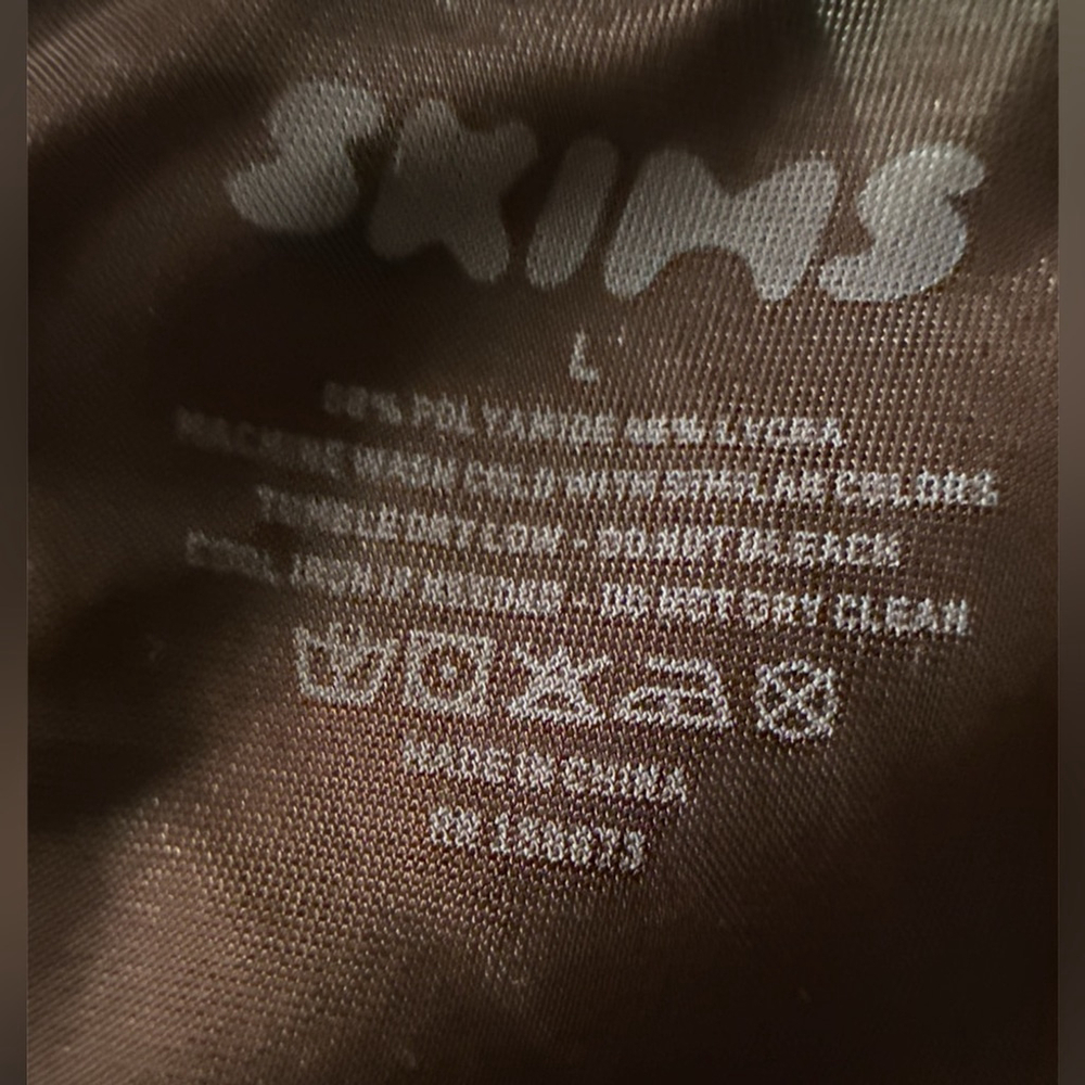 Skims Seamless Sculpt Open Bust Arm Shaper - Cocoa New Without Tags Large - Picture 5 of 6